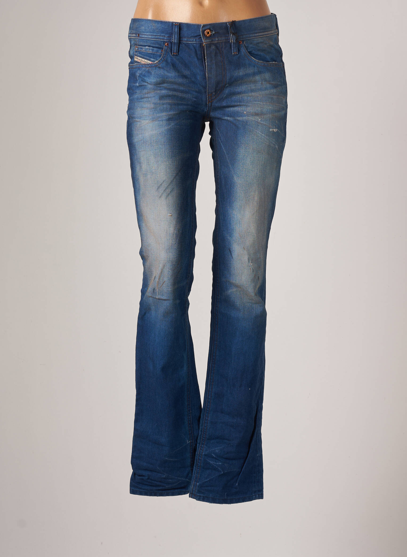 Bootcut džinsai denimo pasirinkimas normala dydis mėlyna DIESEL moteris