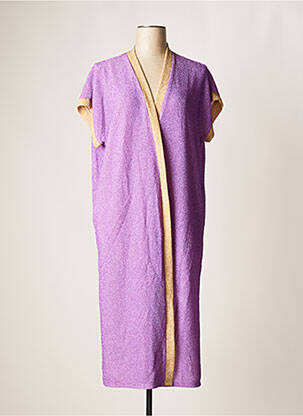 Kimono striukė col v violetinis VIE TA VIE moteris