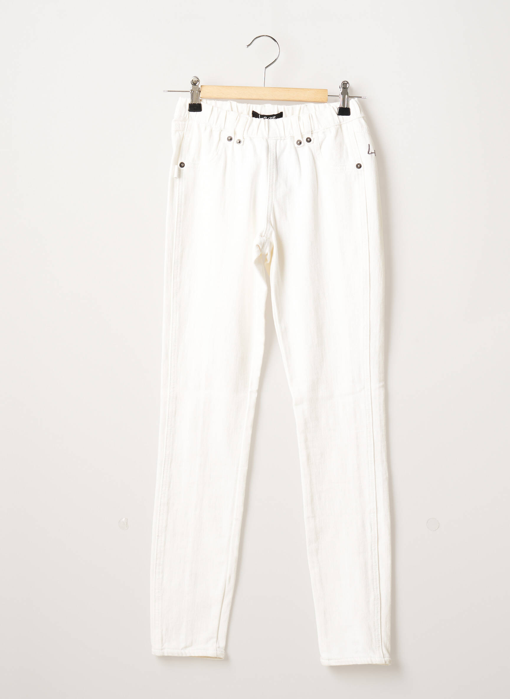 Jegging tamprumas baltas LEGZSKIN moteris