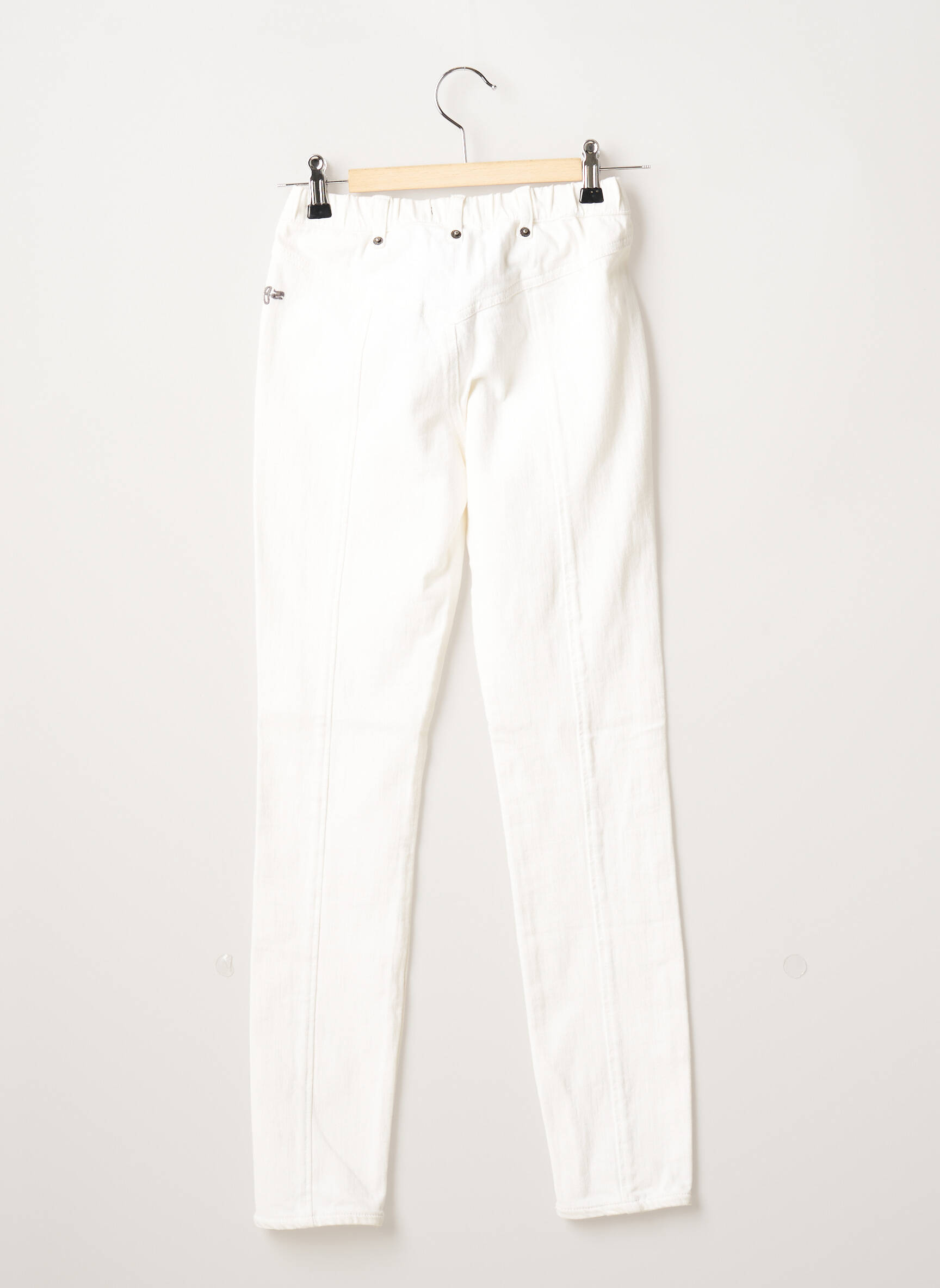 Jegging tamprumas baltas LEGZSKIN moteris