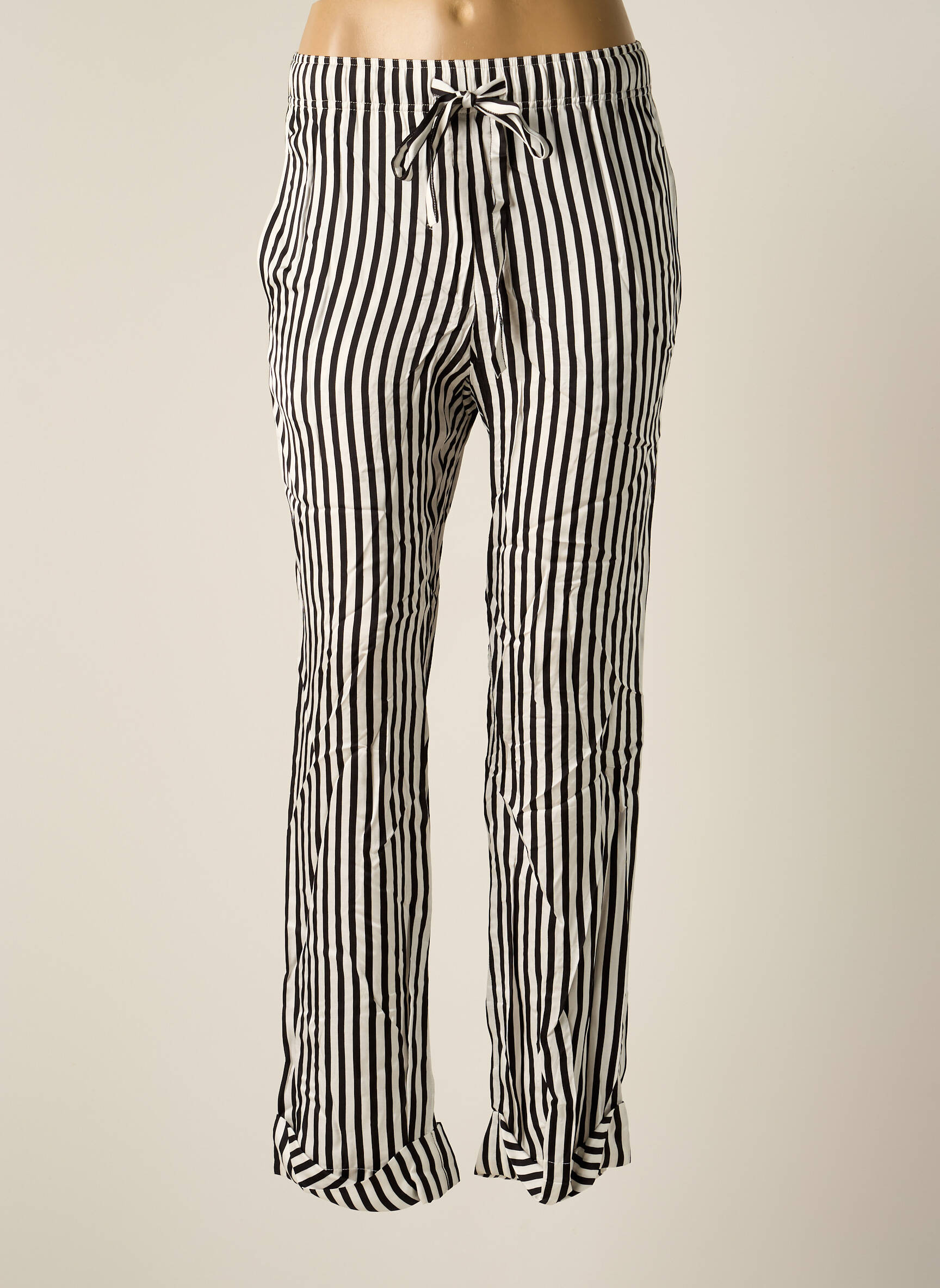 Tiesi kelnė elastinė dydis normala dydis juodas THE KOOPLES moteris