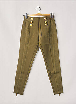 Jegging jersey audinys normala dydis žalias THE KOOPLES (SPORT) moteris