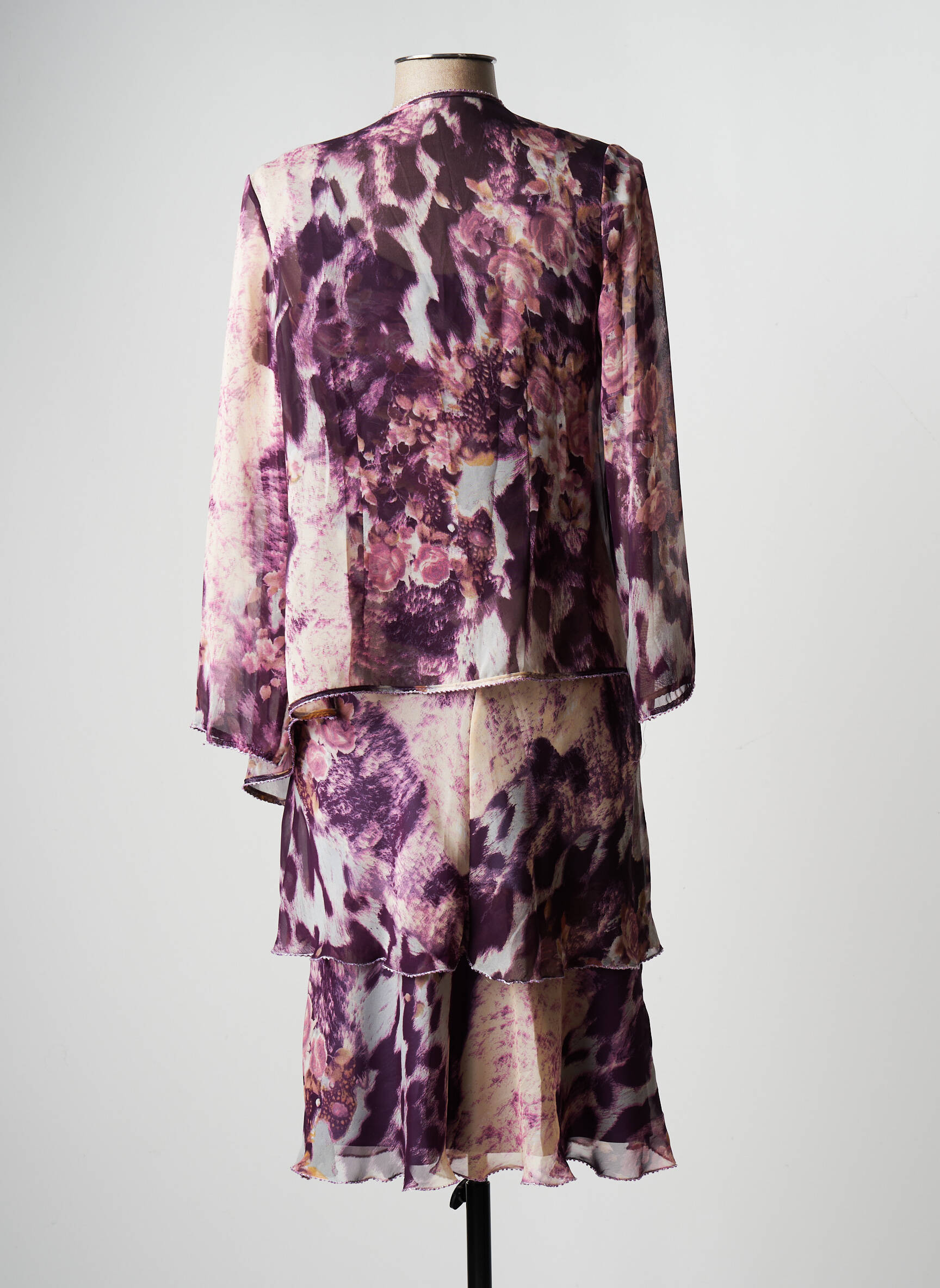 Suknelės rinkinys pamušalas violetinis FASHION NEW YORK moteris