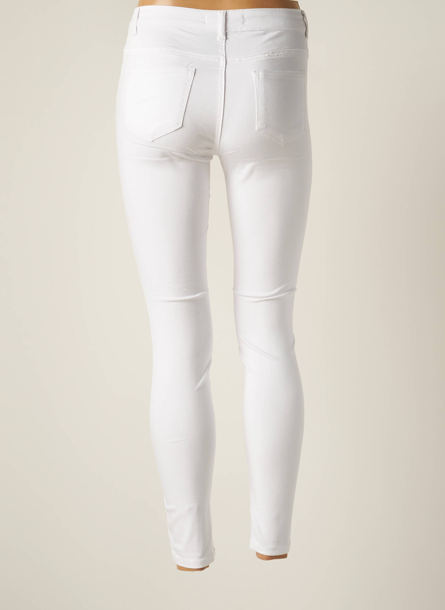 Lieknos kelnės lieknas normala dydis baltas NINA CARTER moteris