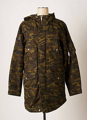 Parka ilgos rankovės be gobtuvų žalias THE KOOPLES (SPORT) vyras