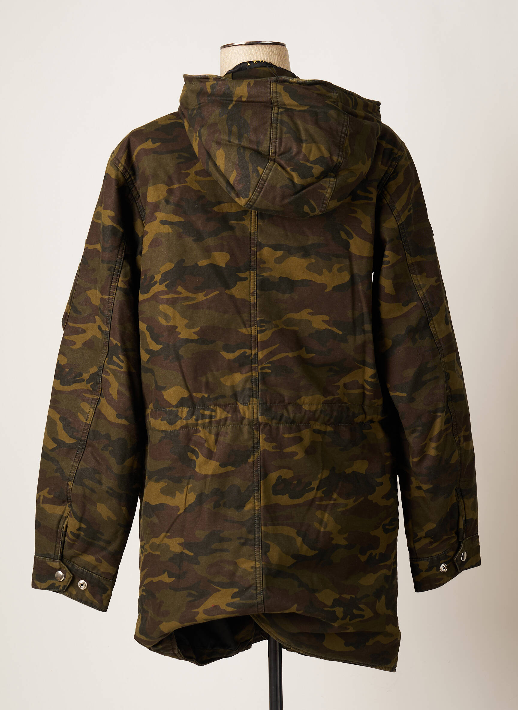 Parka ilgos rankovės be gobtuvų žalias THE KOOPLES (SPORT) vyras