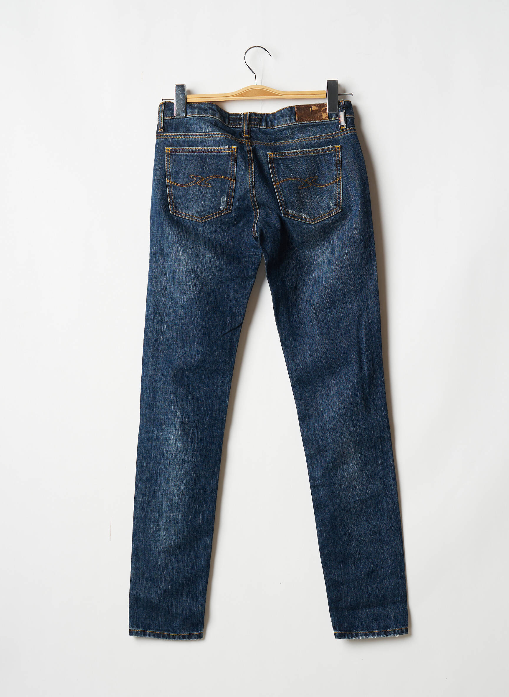 Lieknos džinsai lieknas maža dydžio mėlyna TRUSSARDI JEANS moteris