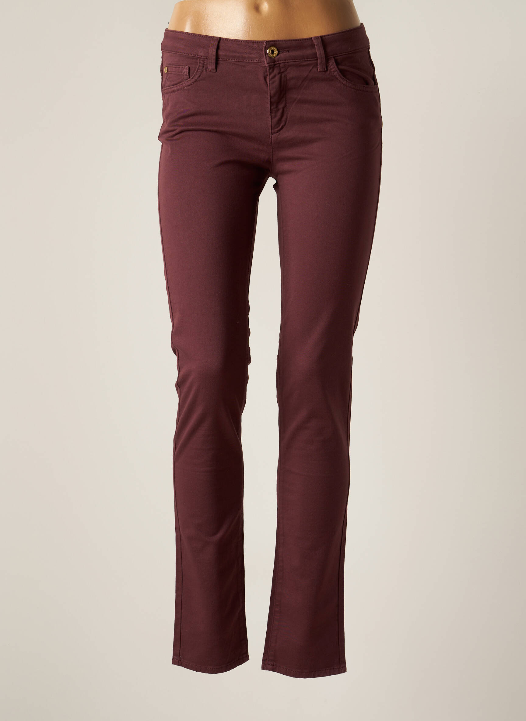 Lieknos kelnės tamprumas normala dydis raudona TRUSSARDI JEANS moteris