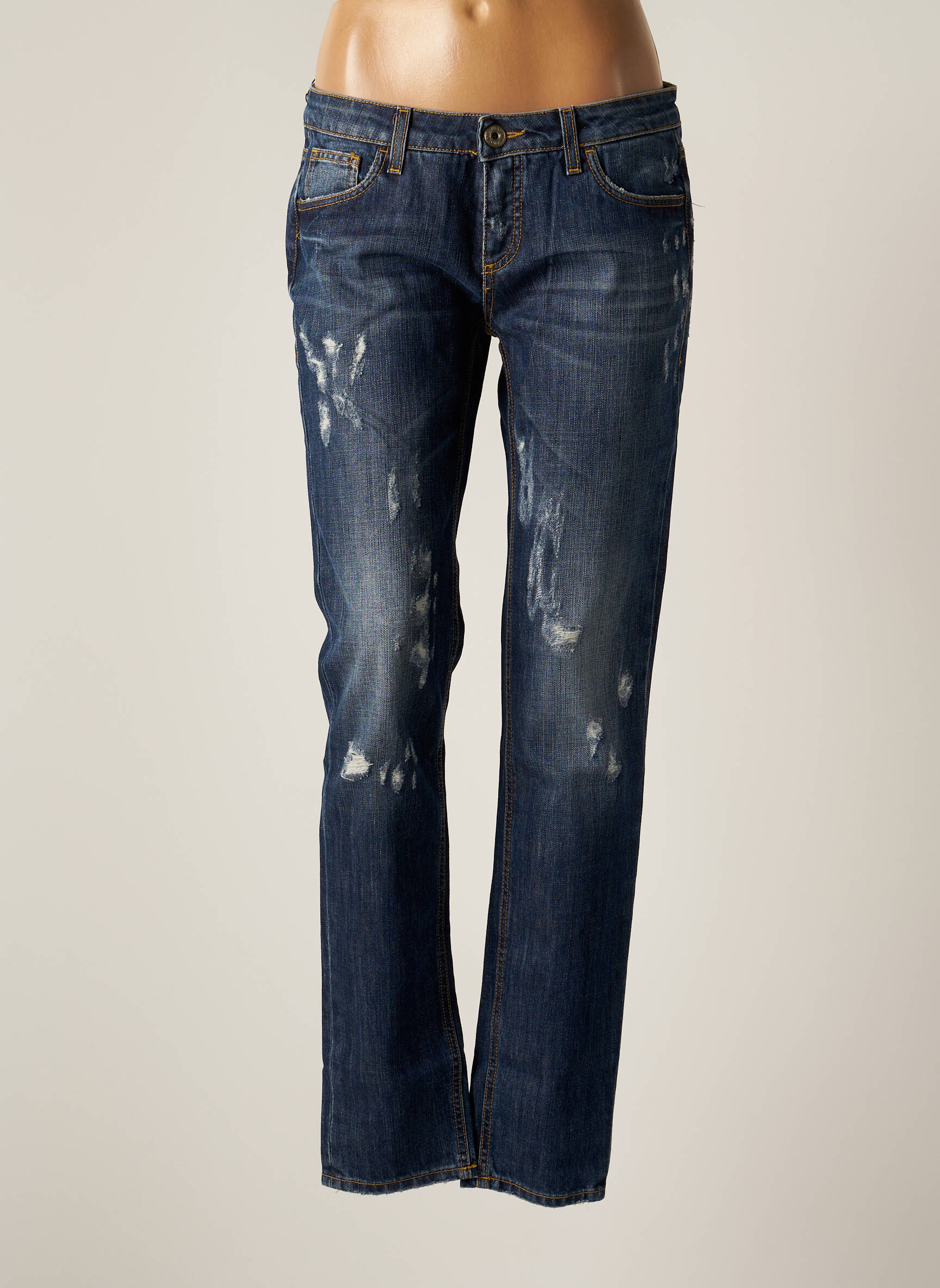 Lieknos džinsai lieknas maža dydžio mėlyna TRUSSARDI JEANS moteris