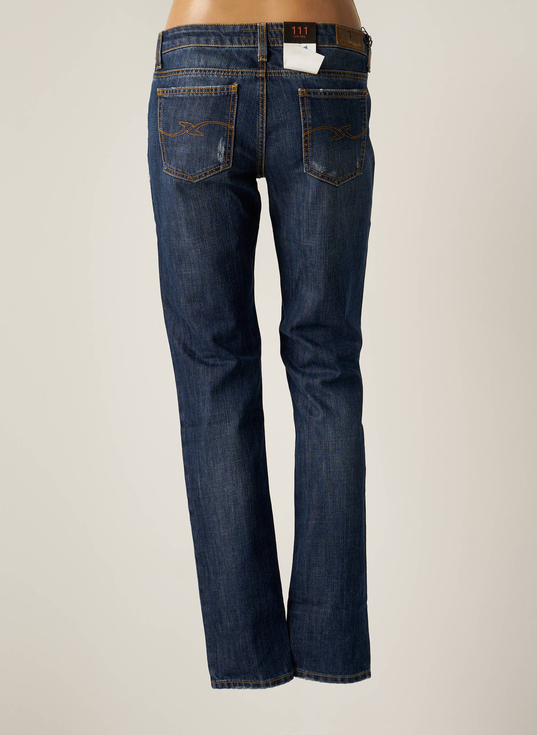 Lieknos džinsai lieknas maža dydžio mėlyna TRUSSARDI JEANS moteris