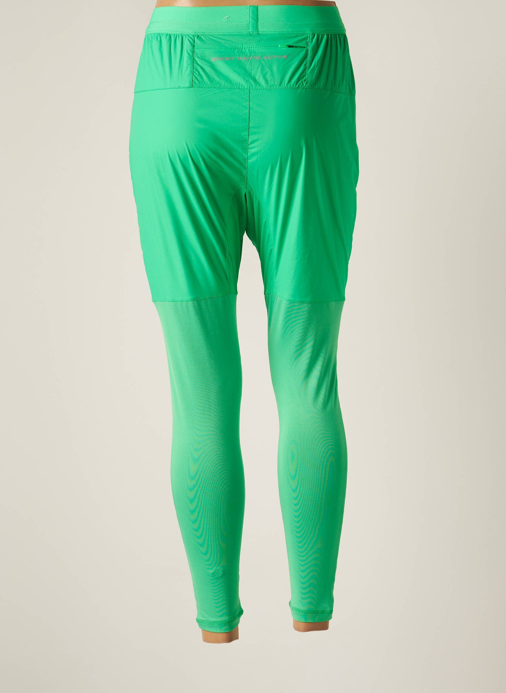 Joggins fluorescencinis aukšta talija žalias SWEET PANTS moteris