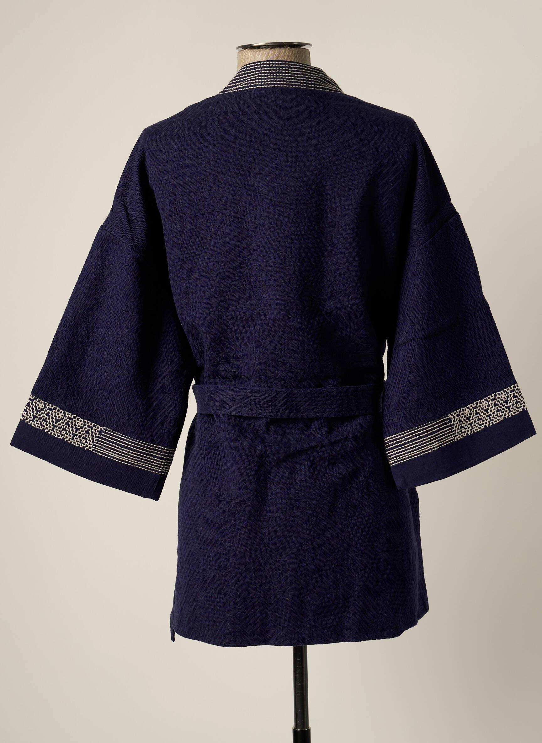 Kimono striukė col v mėlyna LA FIANCEE DU MEKONG moteris