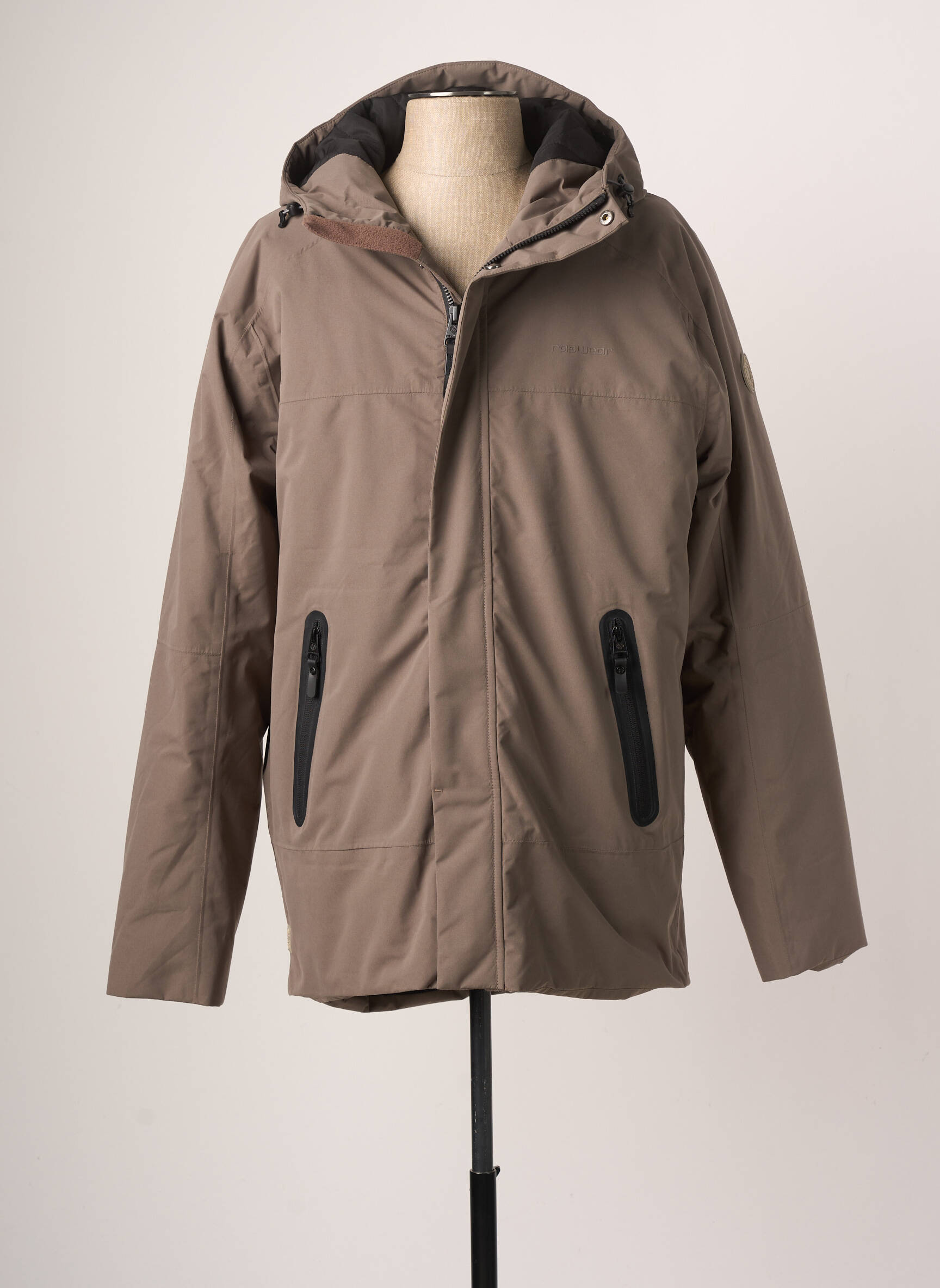 Parka ilgos rankovės su gobtuvu pilka RAGWEAR vyras