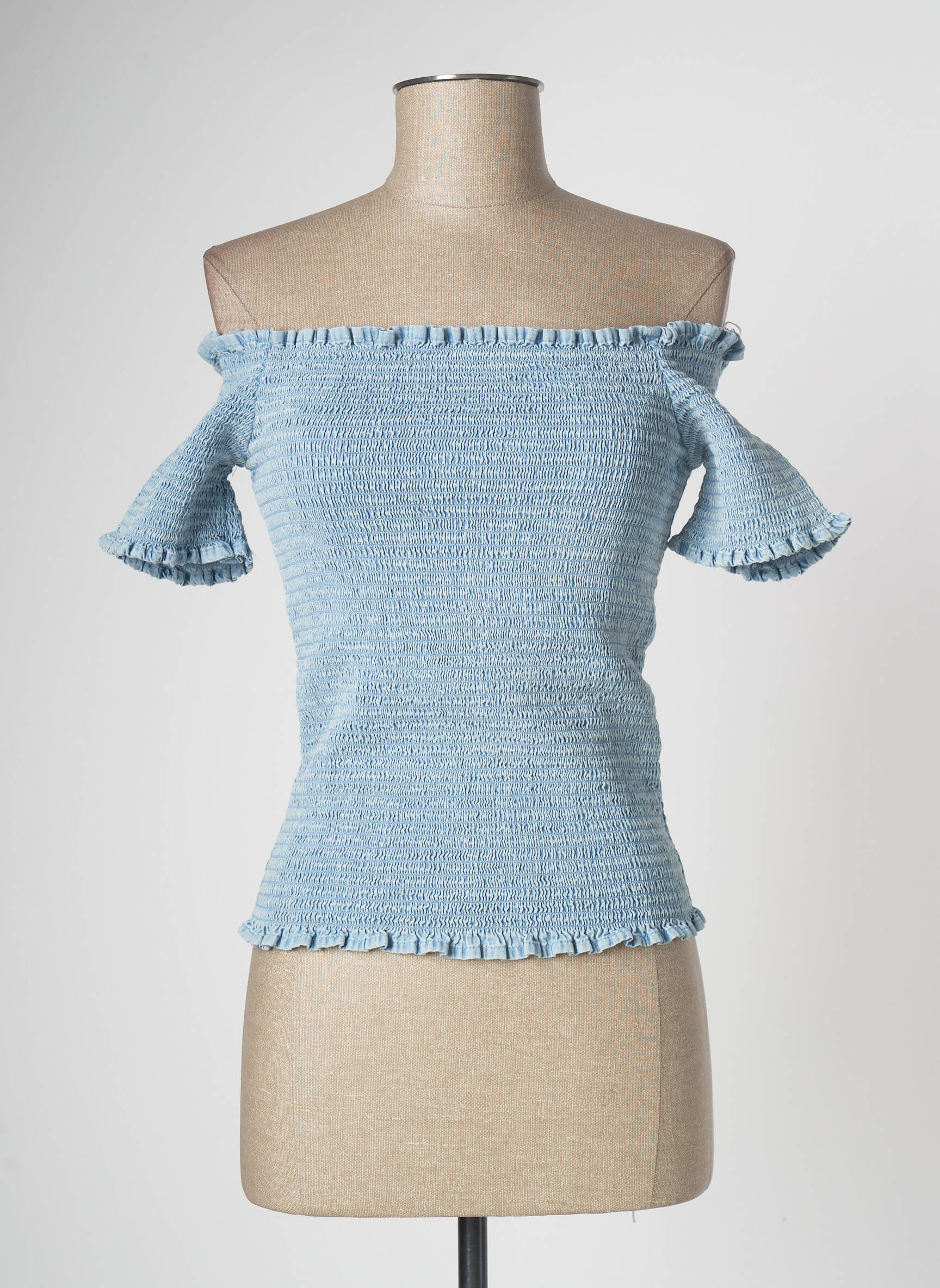 Viršūnė mėlyna ONLY moteris
