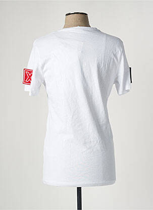 T-marškinys baltas JACK & JONES vyras