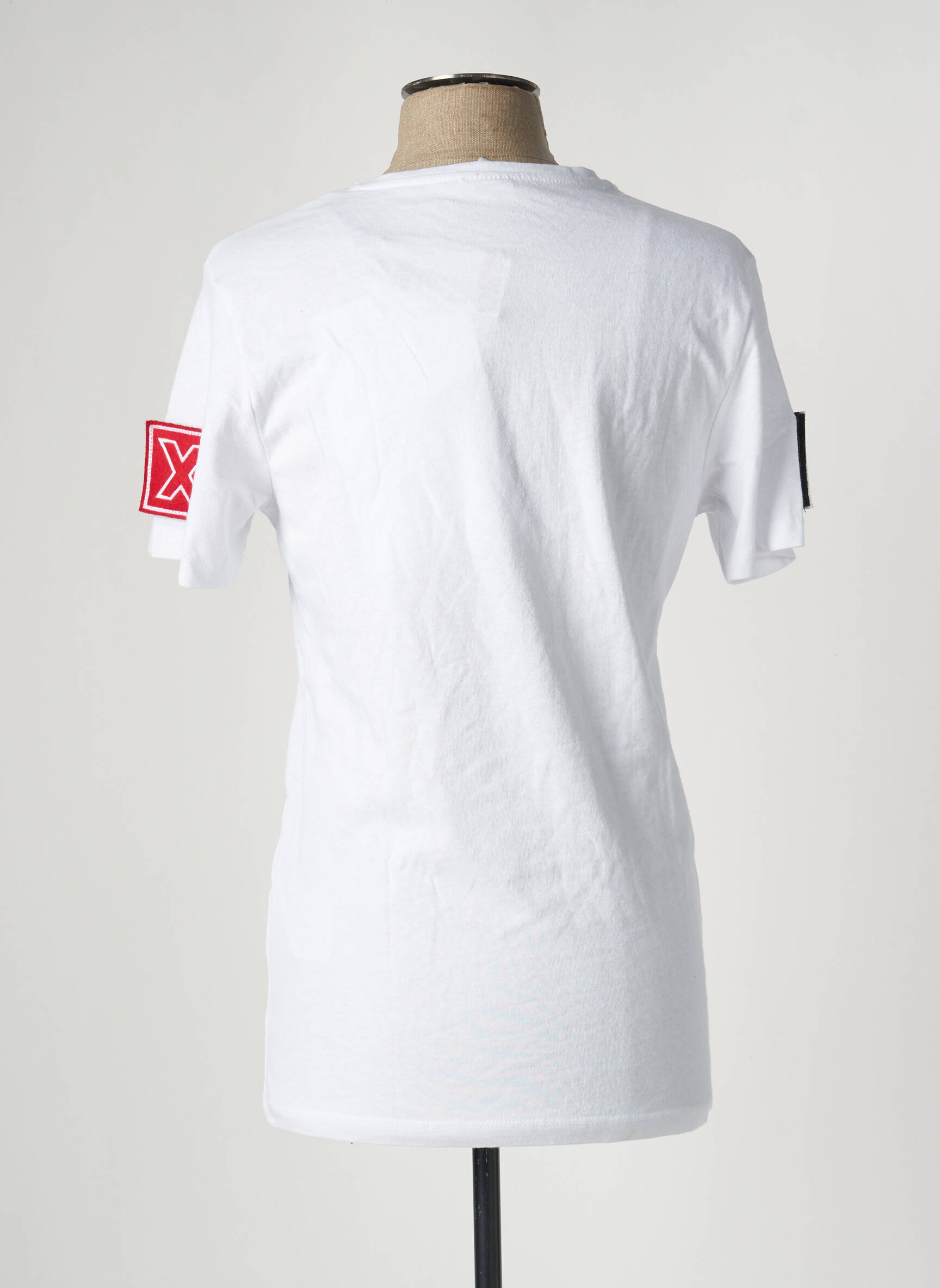 T-marškinys baltas JACK & JONES vyras