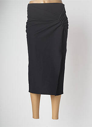 Pusilgis sijonas rudas ASTRID BLACK LABEL moteris
