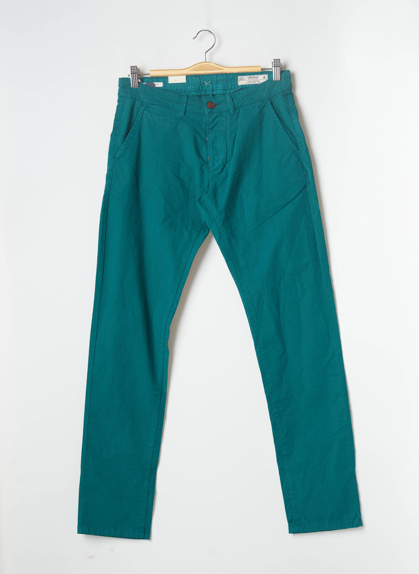 Chino kelnė žalias JACK & JONES vyras
