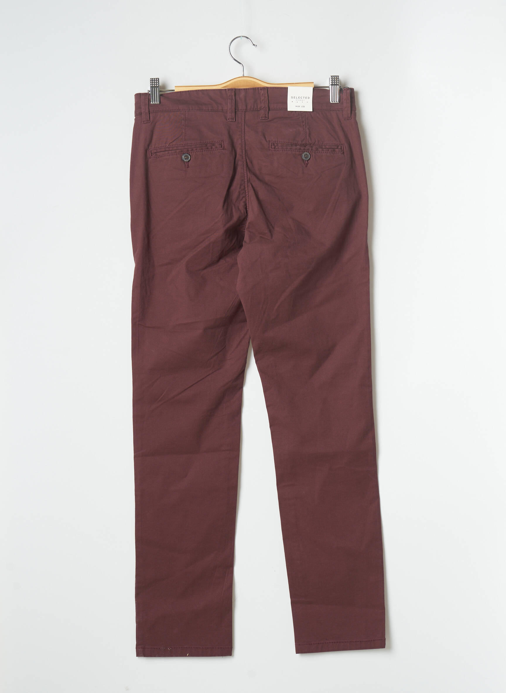 Chino kelnė rudas SELECTED vyras