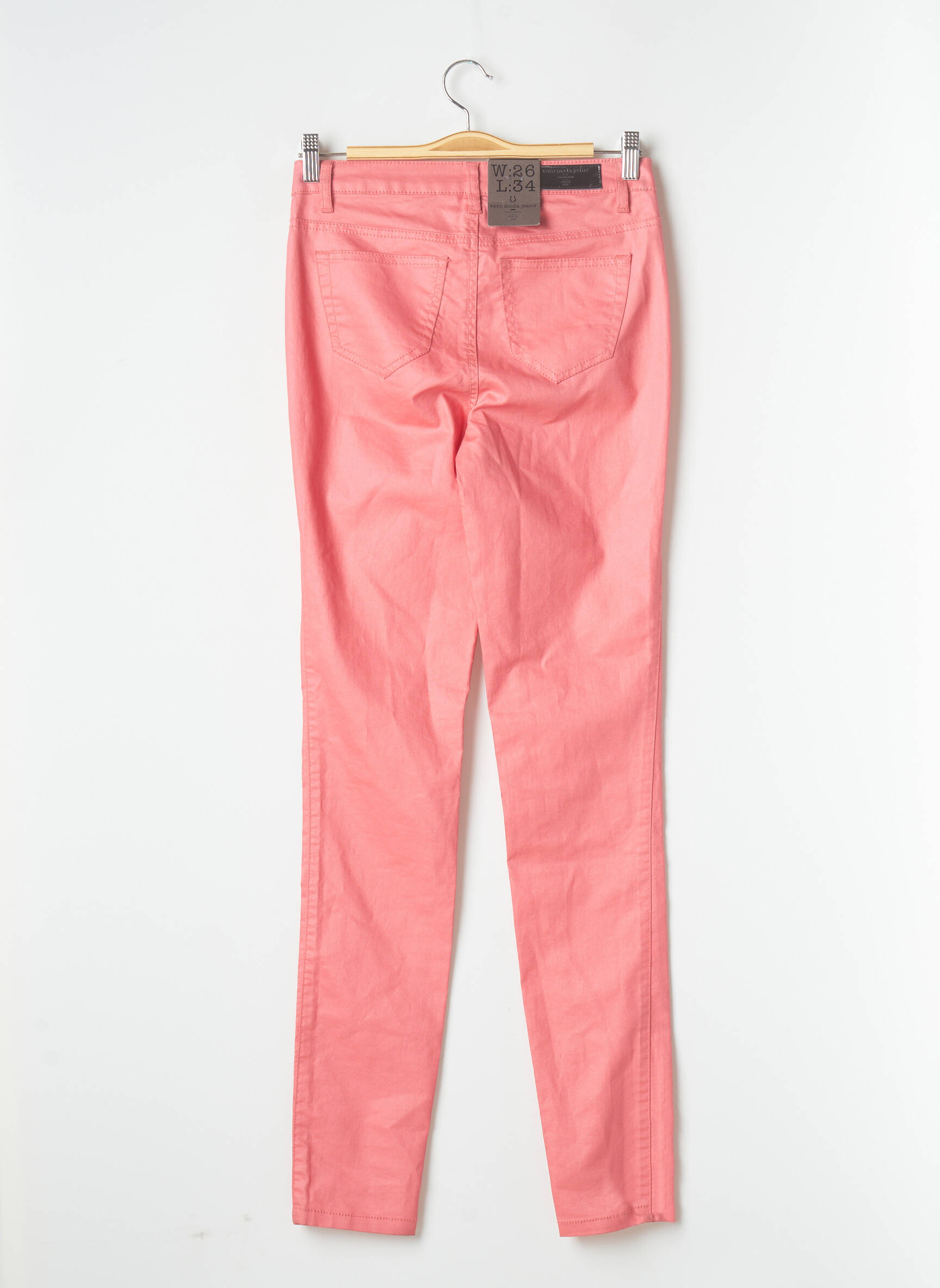 Lieknos kelnės rudas VERO MODA moteris