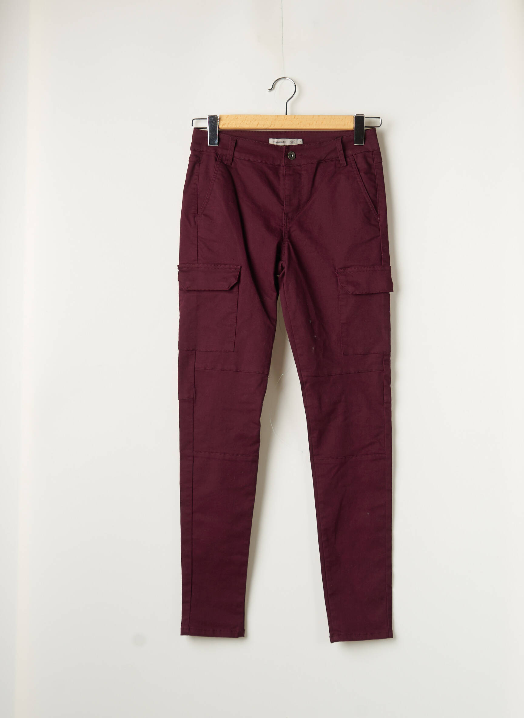 Kargo kelnė raudona VERO MODA moteris