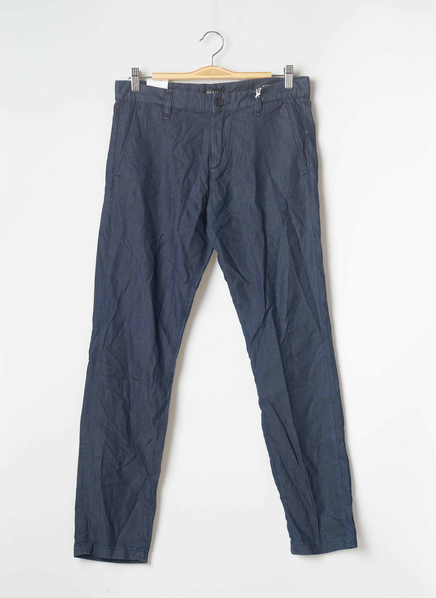 Chino kelnė mėlyna GUESS vyras