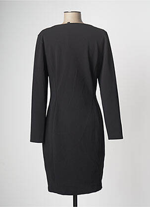 Pusilgių suknelė juodas ASTRID BLACK LABEL moteris