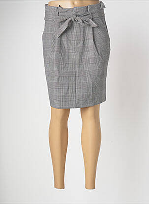 Pusilgis sijonas pilka VERO MODA moteris
