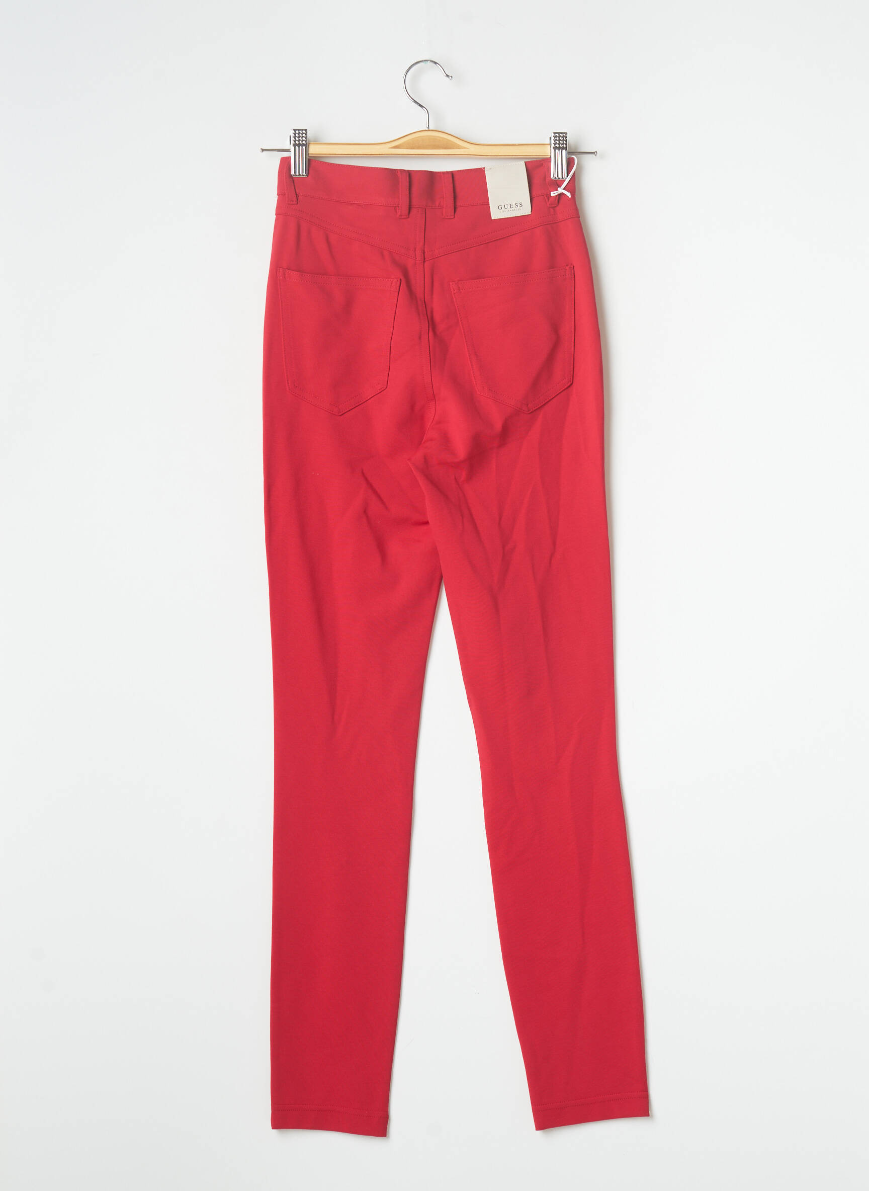 Lieknos kelnės raudona GUESS moteris