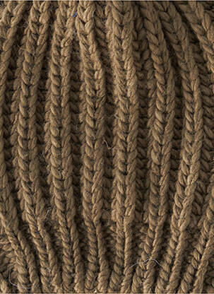 Skrybėlė rudas PIECES moteris