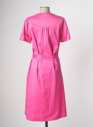 Pusilgių suknelė rožinė DEVERNOIS moteris