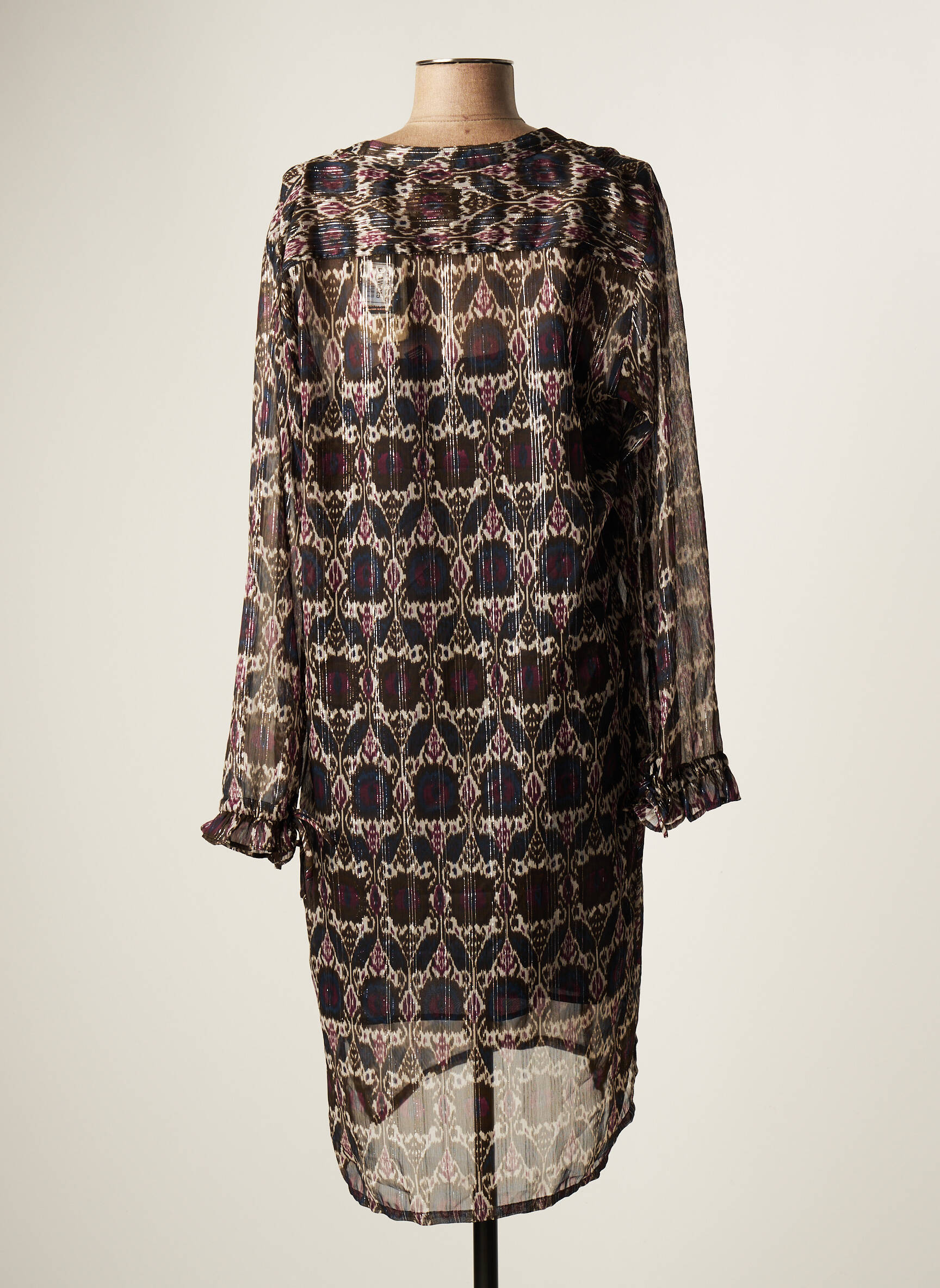Pusilgių suknelė auksas SCOTCH & SODA moteris