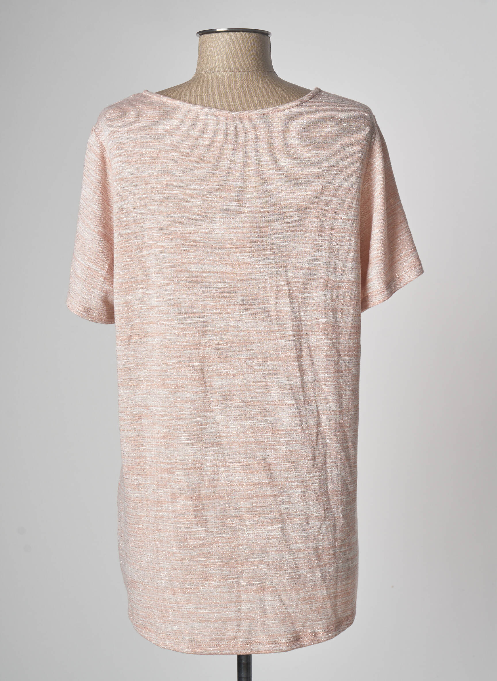 T-marškinys rožinė VERO MODA moteris