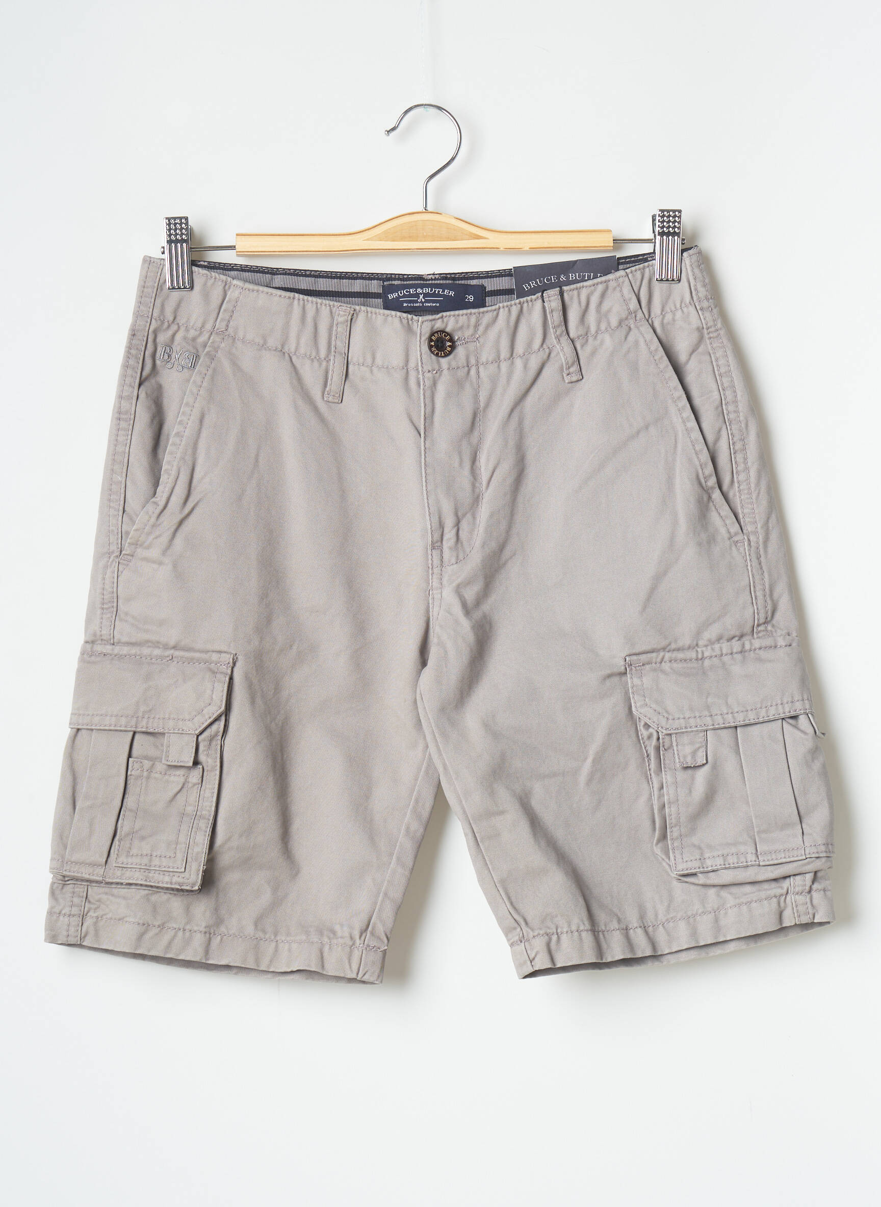 Bermudas pilka BRUCE & BUTLER  vyras