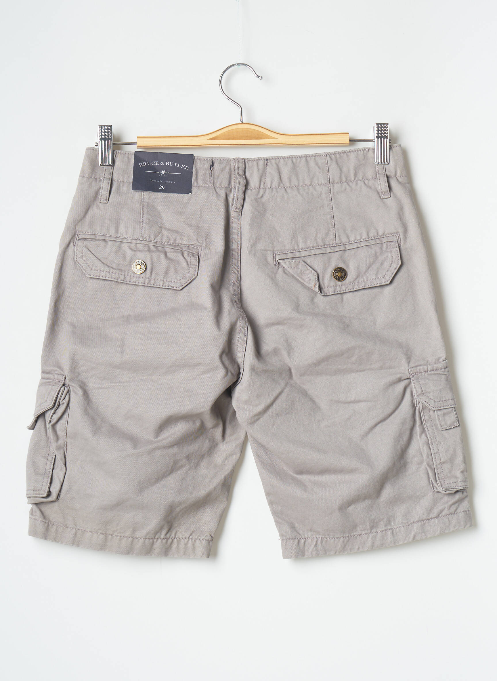 Bermudas pilka BRUCE & BUTLER  vyras