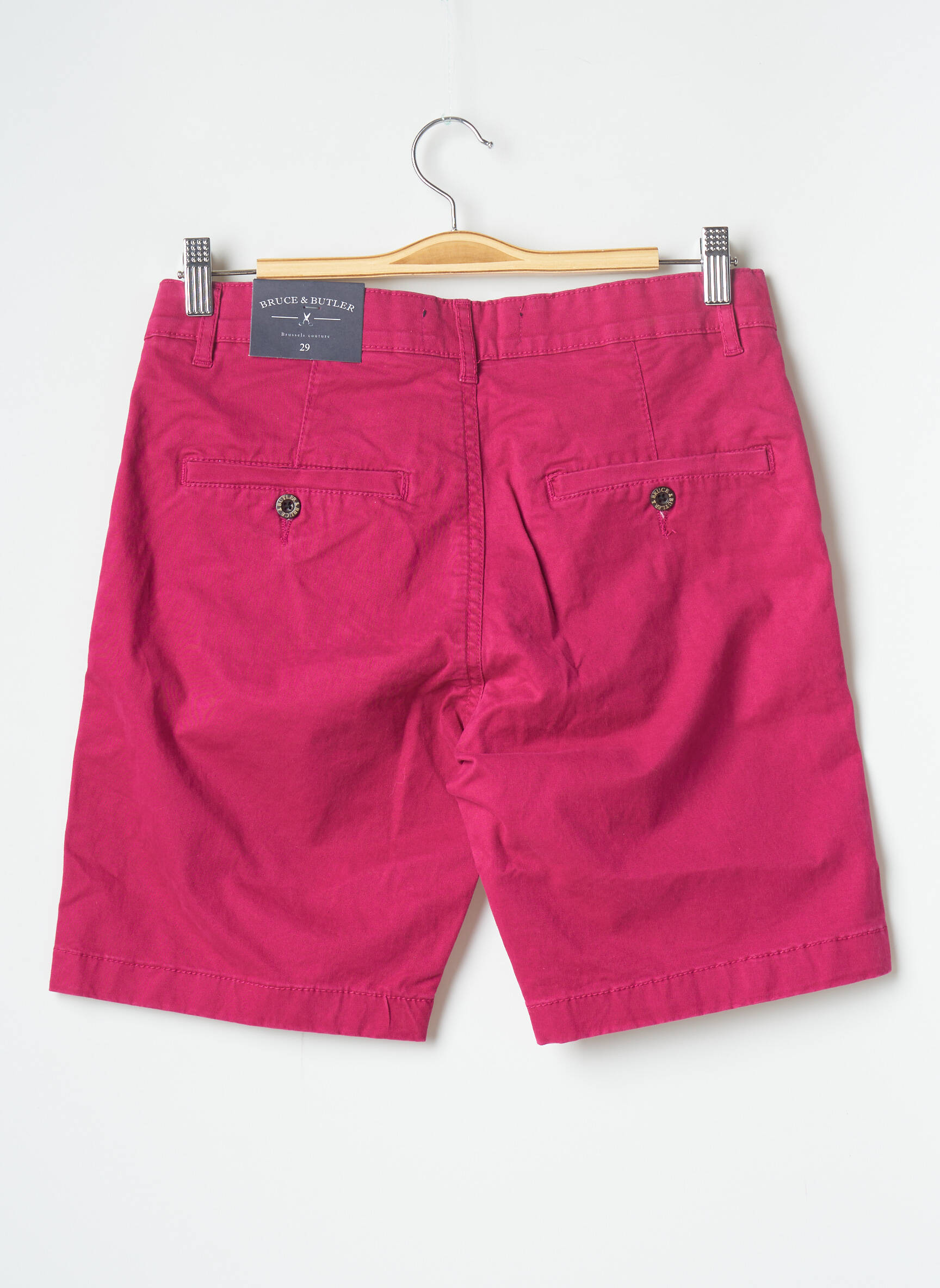 Bermudas rožinė BRUCE & BUTLER  vyras