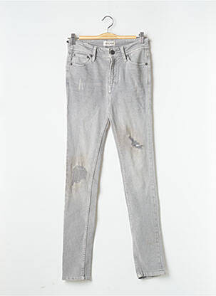 Lieknos džinsai pilka JACK & JONES vyras