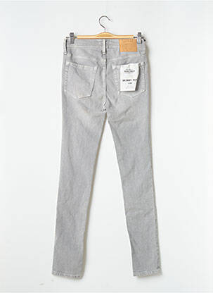 Lieknos džinsai pilka JACK & JONES vyras