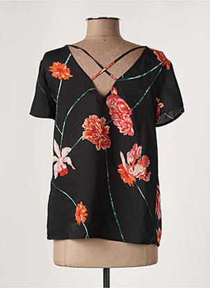 T-marškinys juodas VERO MODA moteris