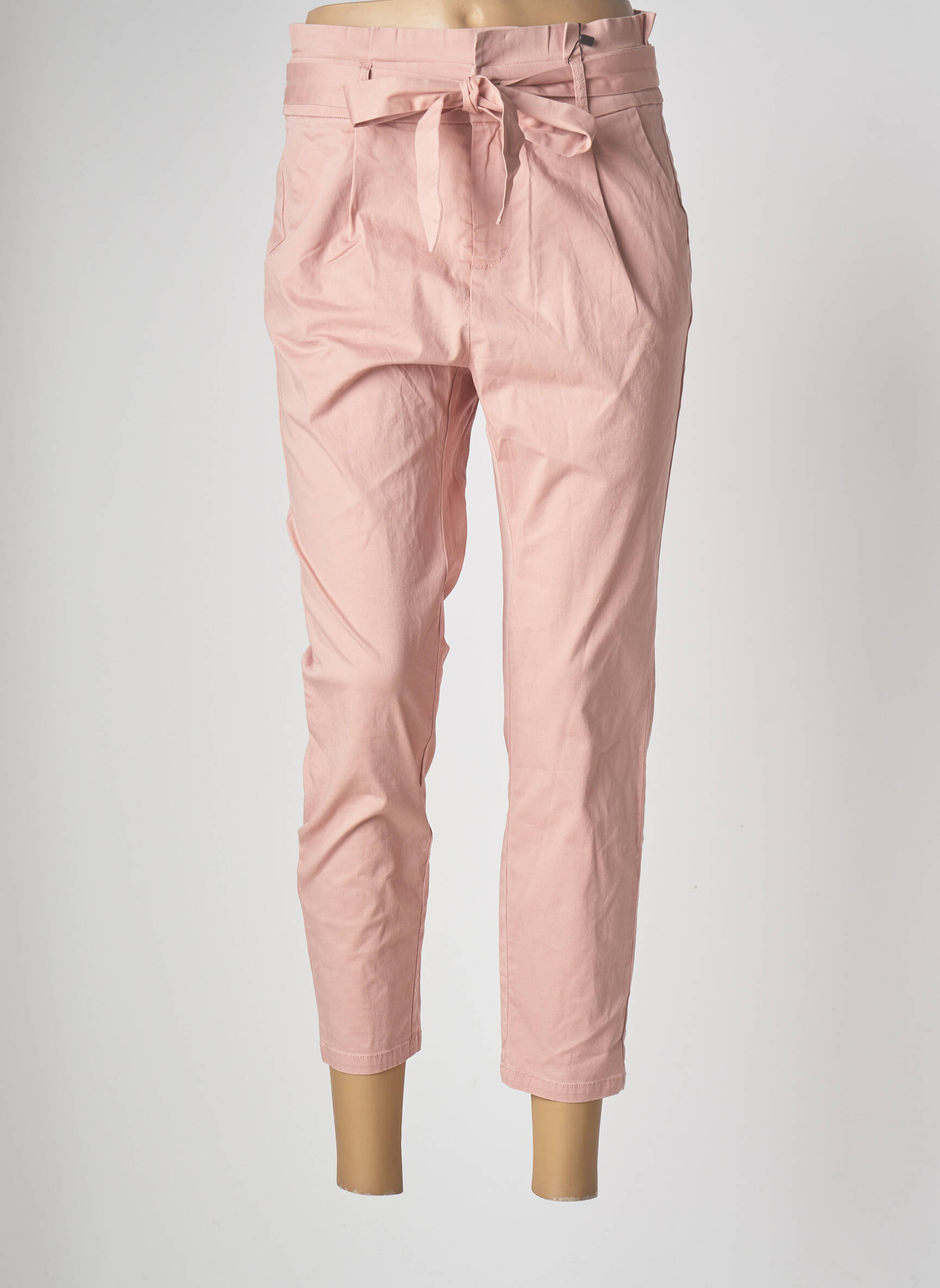 Chino kelnė rožinė VERO MODA moteris