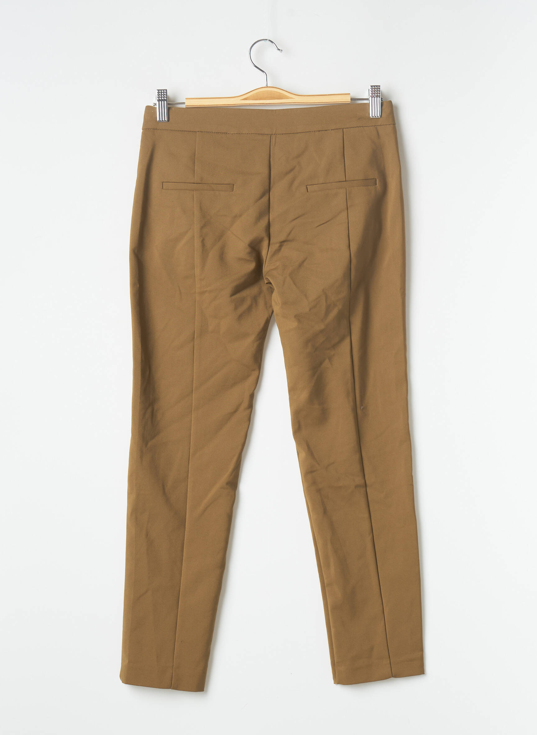 Chino kelnė žalias MANGO moteris