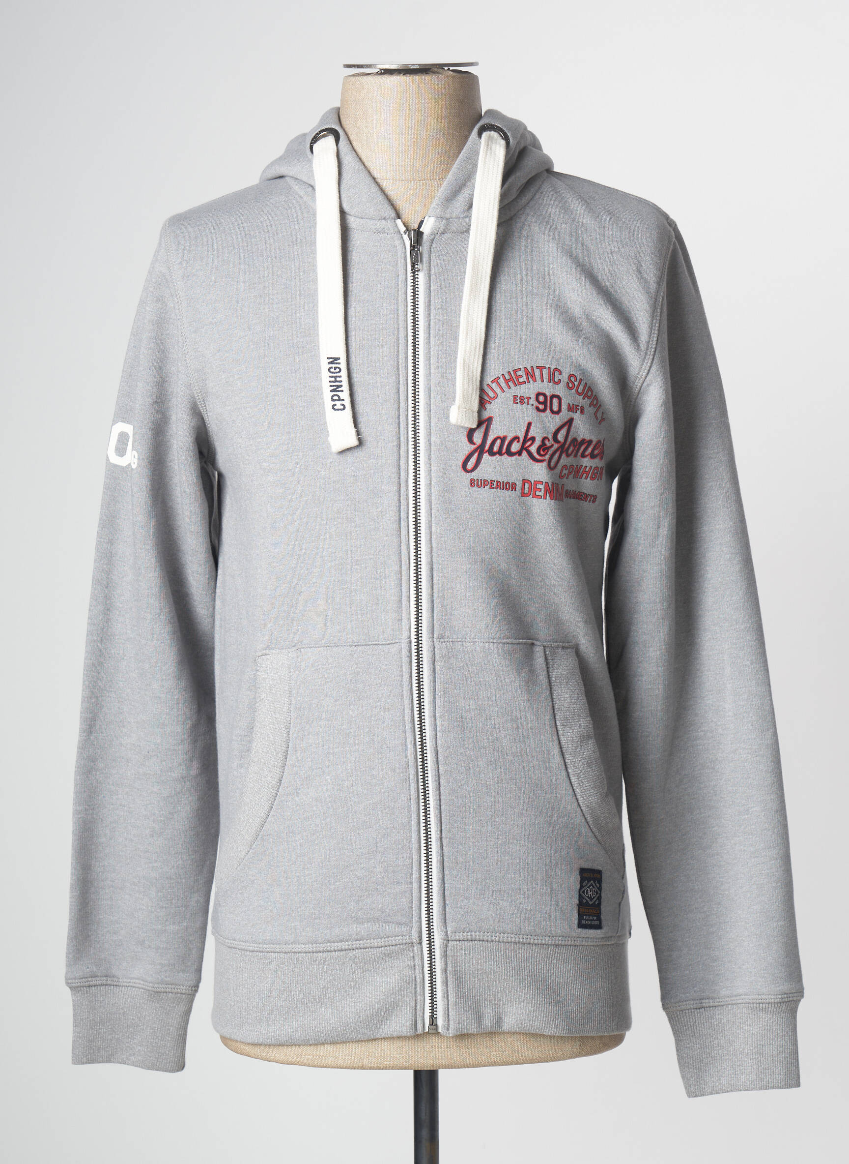 Ilgų rankovių liemenė pilka JACK & JONES vyras