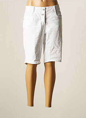 Bermudas baltas CECIL moteris