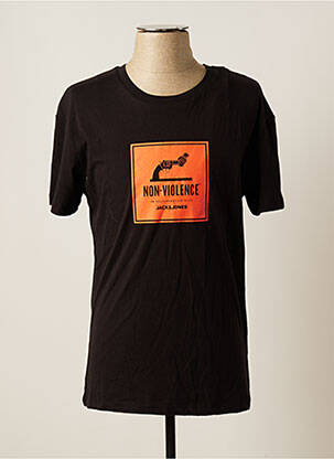T-marškinys juodas JACK & JONES vyras