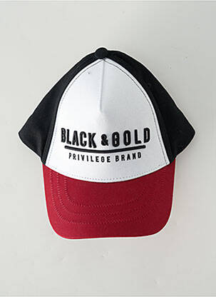 Skrybėlė raudona BLACK AND GOLD vyras