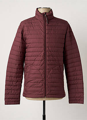 Pūkinė striukė raudona JACK & JONES vyras