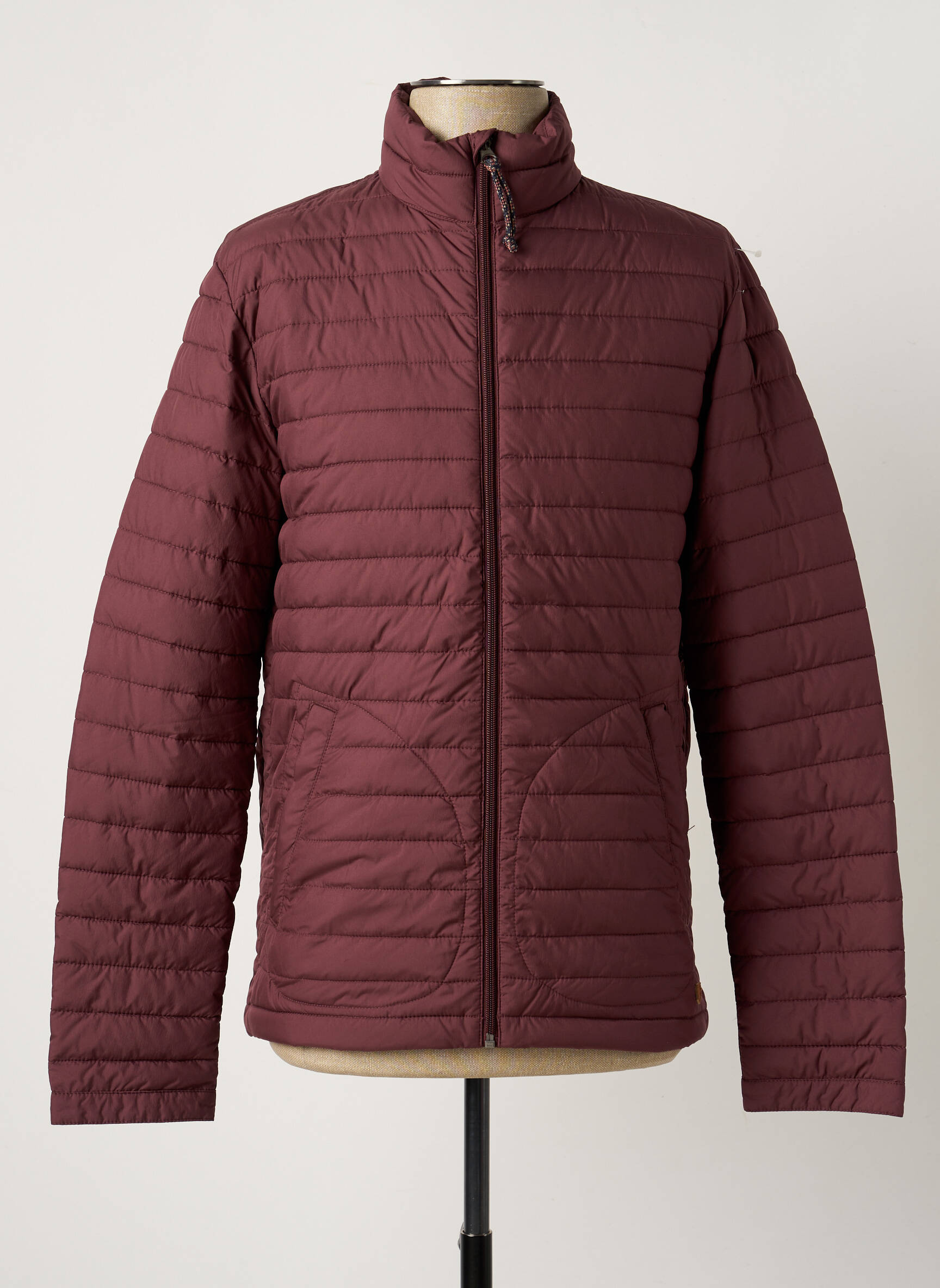 Pūkinė striukė raudona JACK & JONES vyras