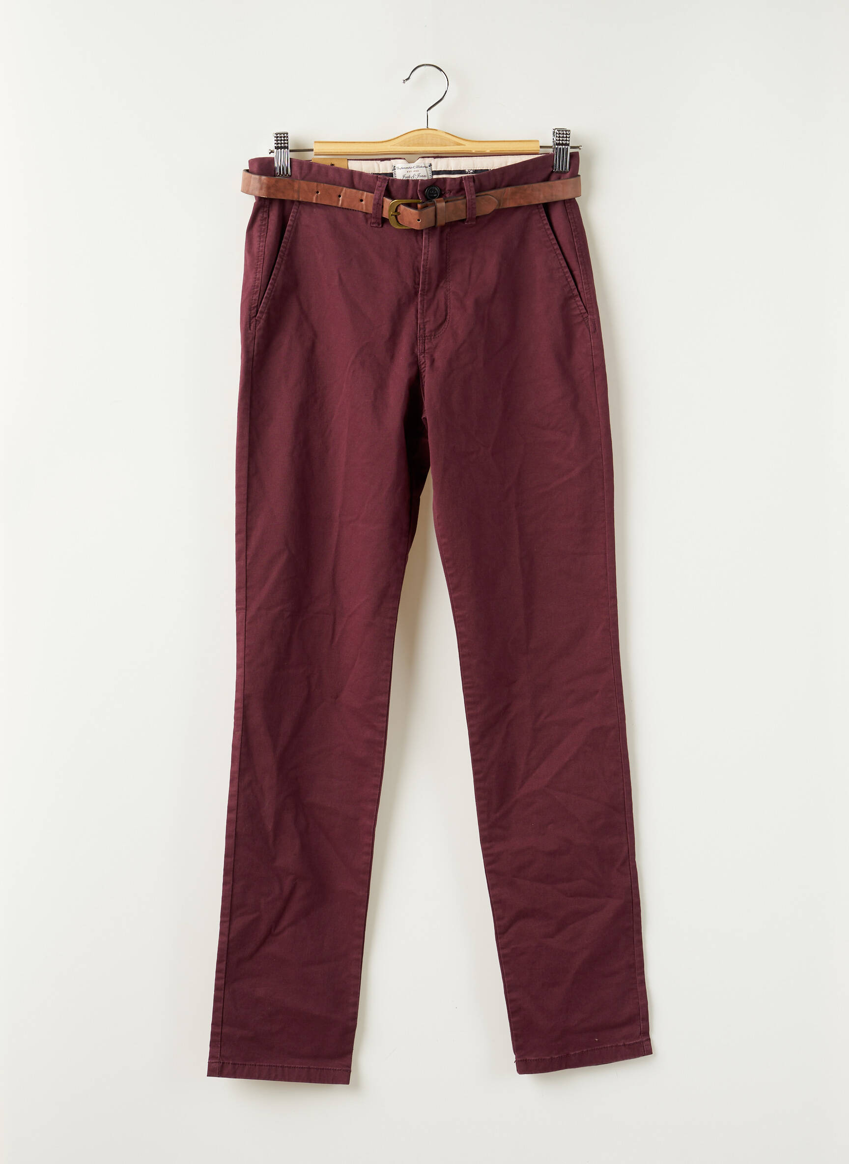 Chino kelnė raudona JACK & JONES vyras