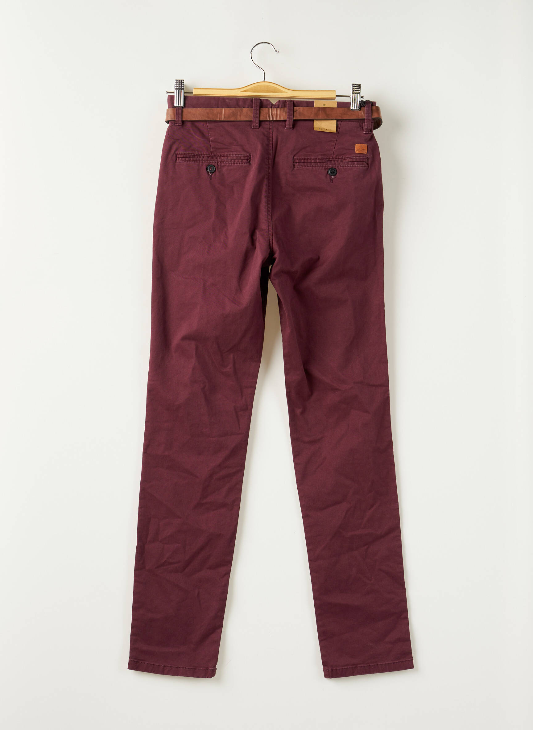Chino kelnė raudona JACK & JONES vyras
