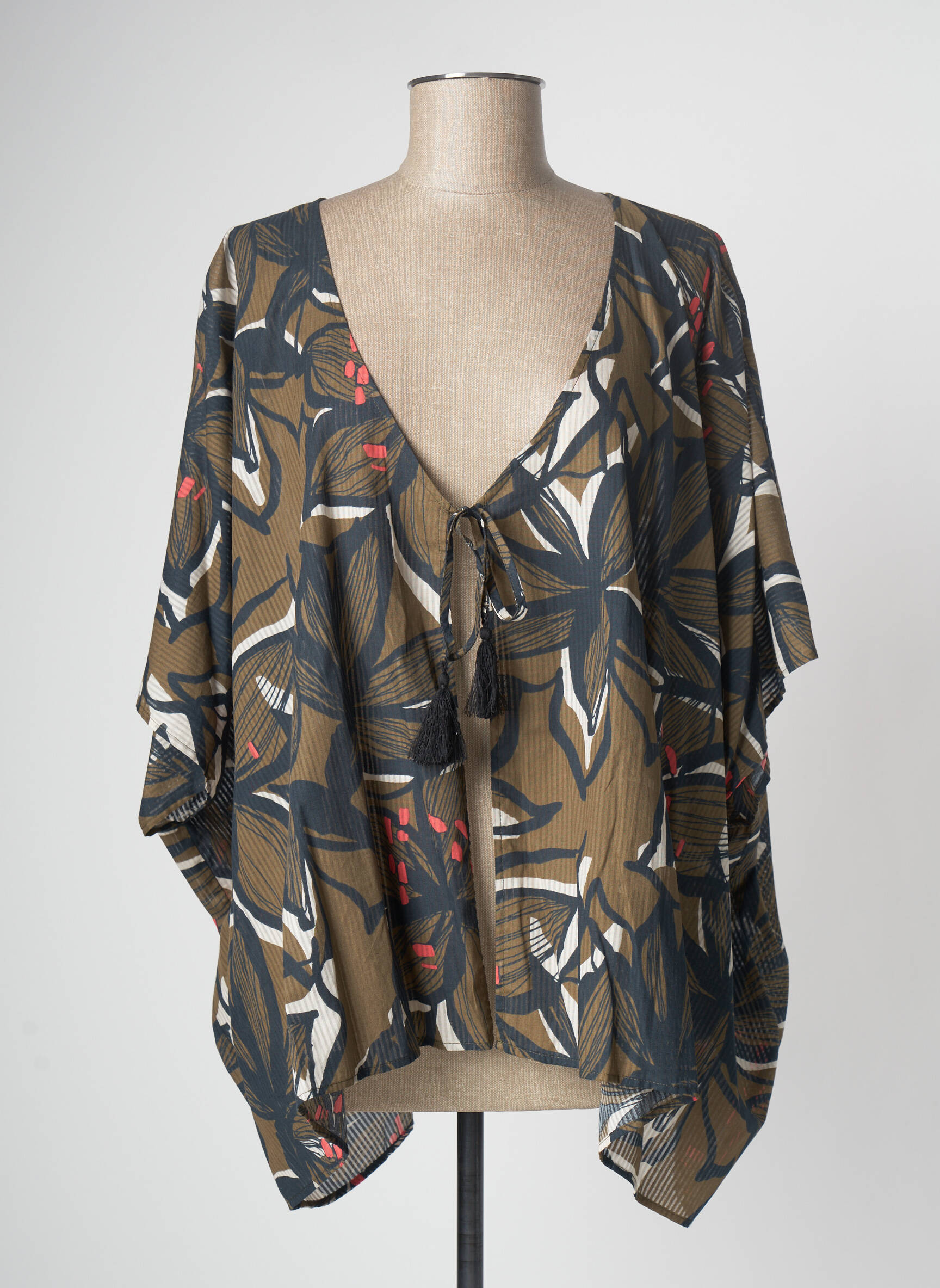 Kimono striukė žalias DEVERNOIS moteris